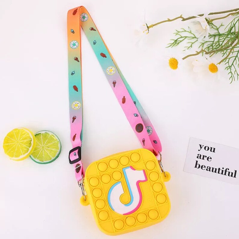 Kids Tik Tok Purses Etsy
