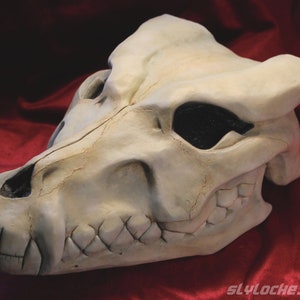 Elias the Ancient Magus Skull - Painted Resin cast - Original Sculpt - Ancient Magus Bride - Elias Ainsworth