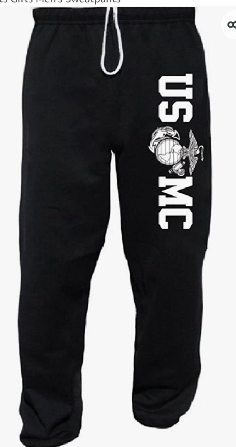 usmc sweatpants with pockets