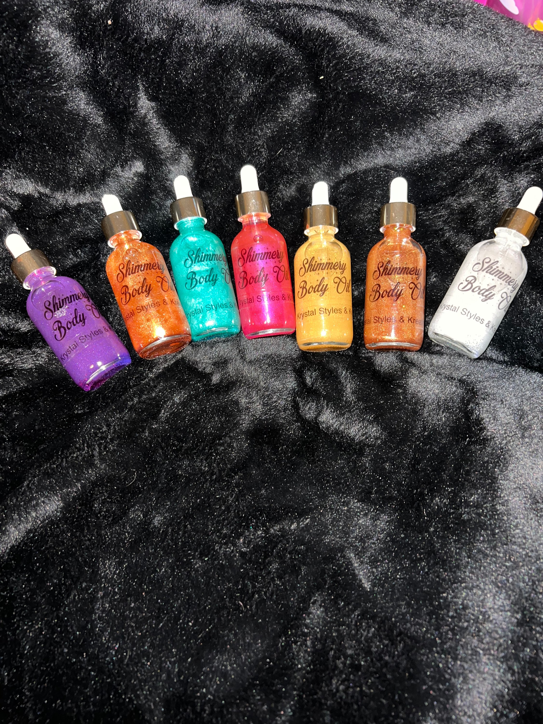 How Many Cocktails Iridescent Biodegradable Glitter Mist Body