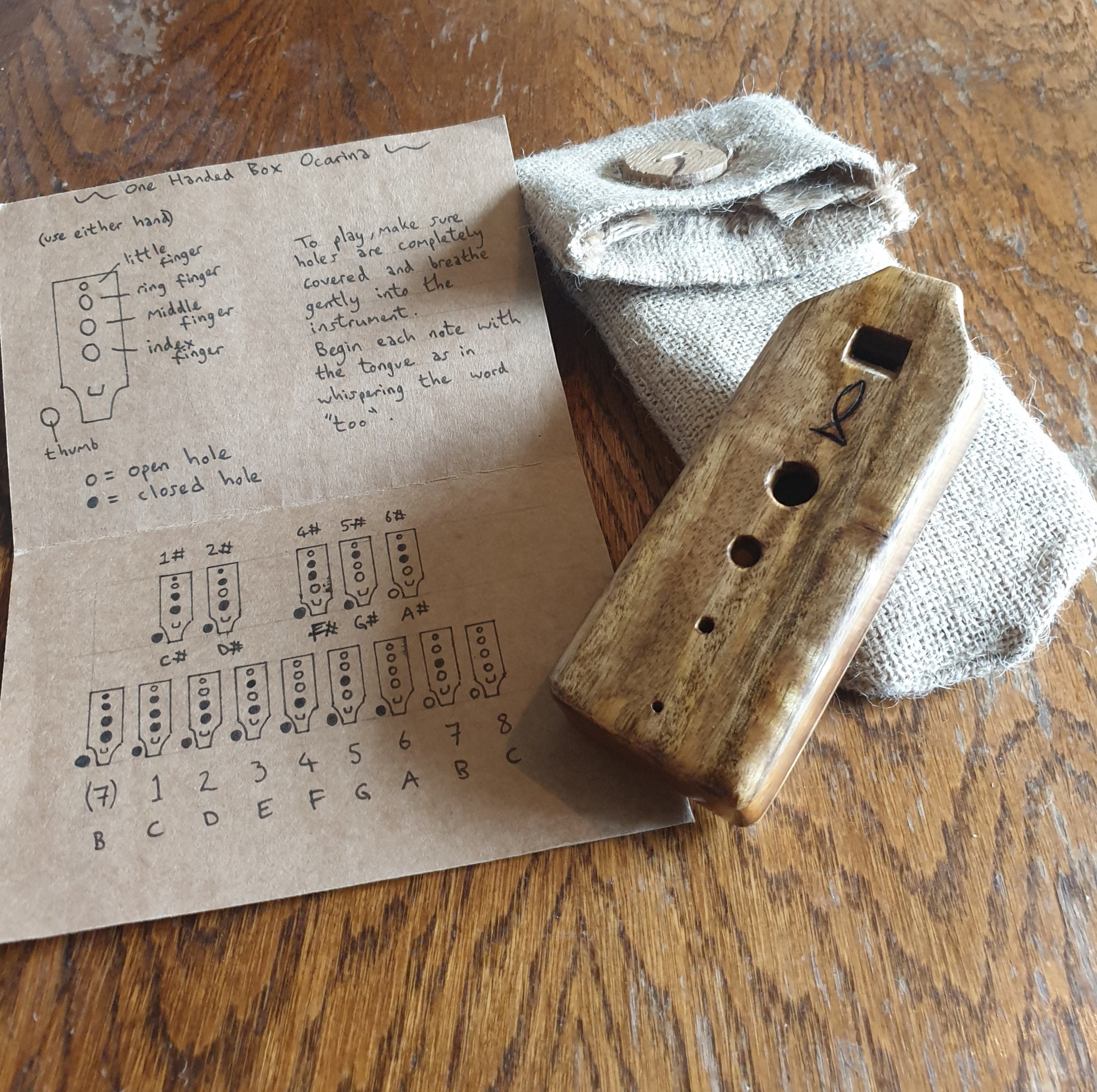 One 2024 handed ocarina