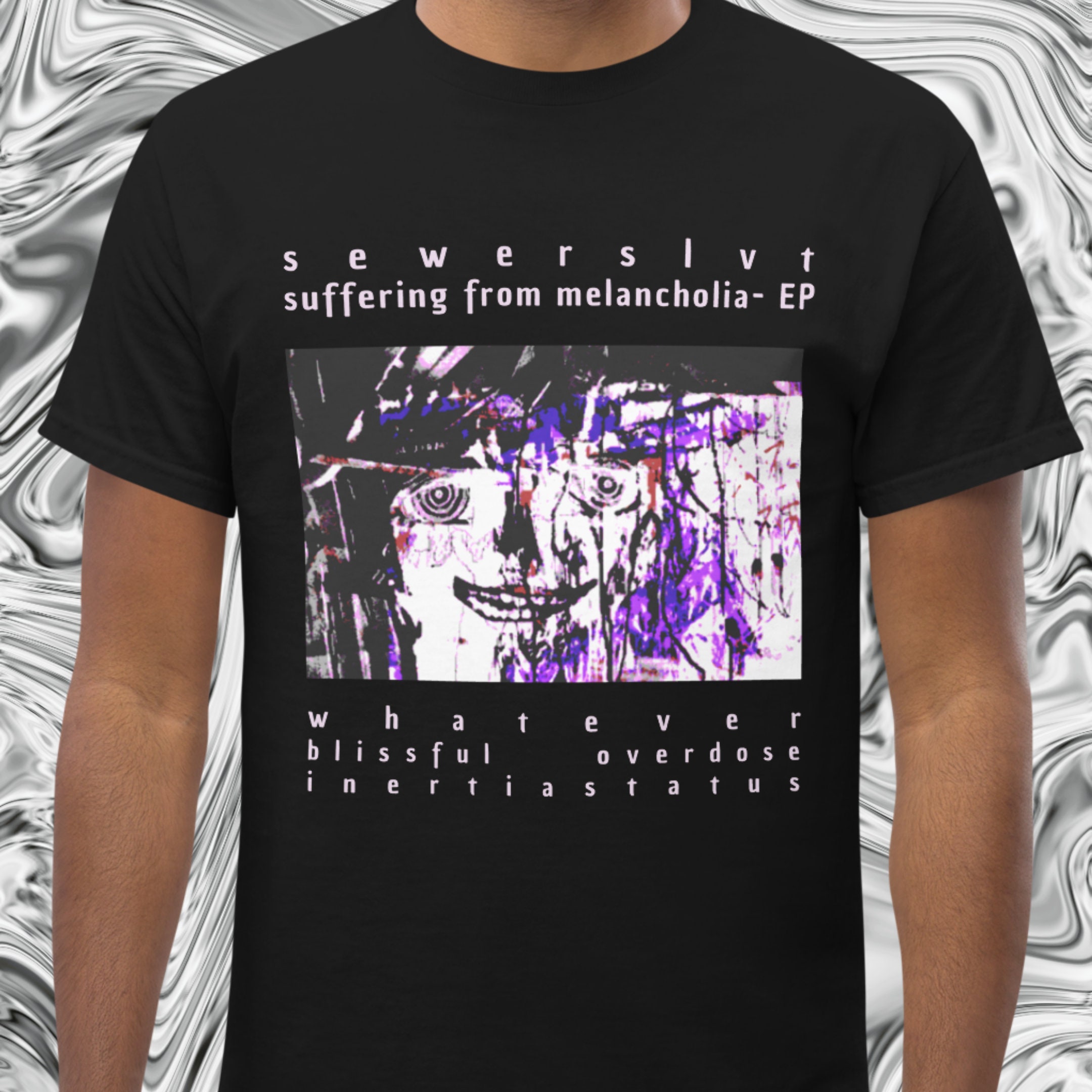 Adult Only Reflector T-shirt 闇 Limited SEWERSLVT T Shirt Suffering From Melancholia EP Unisex - Etsy