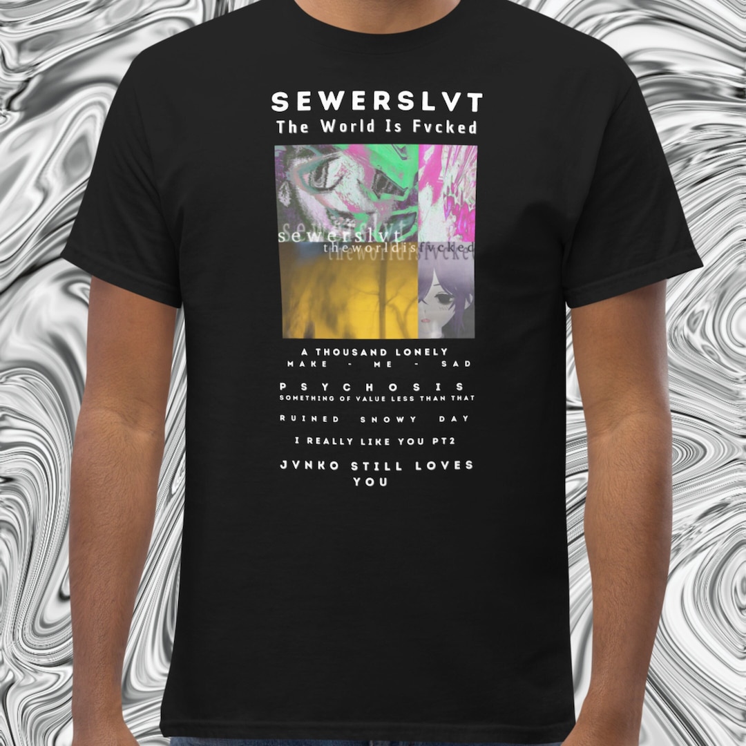 SEWERSLVT the World is Fvcked Album T Shirt Dnb Music - Etsy