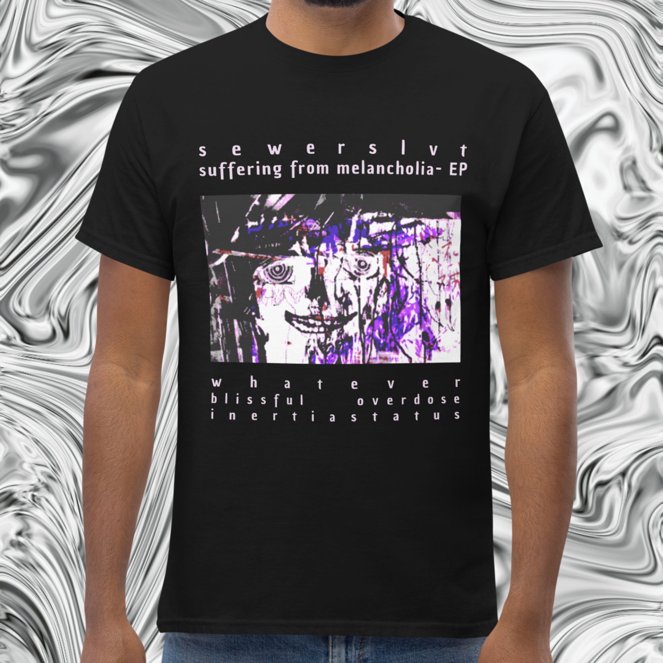 SEWERSLVT T Shirt Suffering From Melancholia EP Unisex - Etsy