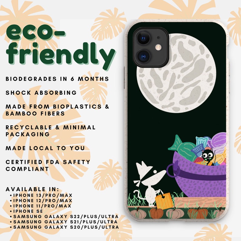 Curated visual reference: Fresh Look at Trick Or Treat Biodegradable Vegan Eco Case Plastic Free Iphone