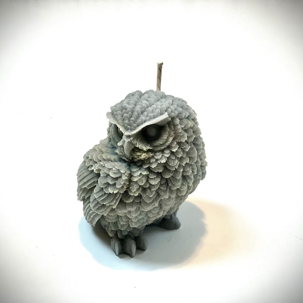 Owl sculpture candles,,Bird candles,  Sculpture candlesHandmade owl sculpture bird candles for home and office decor in 5 beautiful colors.