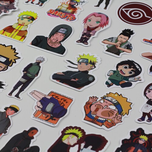 village ninja sticker collection etsy