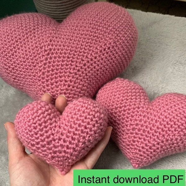 Puffy Heart crochet pattern