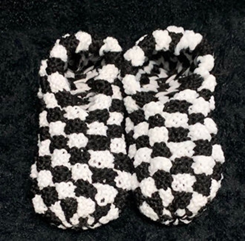 Grandma Slippers Knitting Pattern Etsy