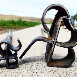 CUSTOM Real Vintage Style Custom Branding Iron. HAND FORGED. Non Blotching Livestock branding iron. Small-Large Sizes