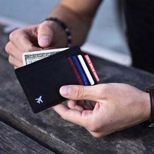 Cartera delgada de aviación