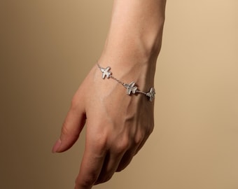 Skylight Silver Aviation Bracelet
