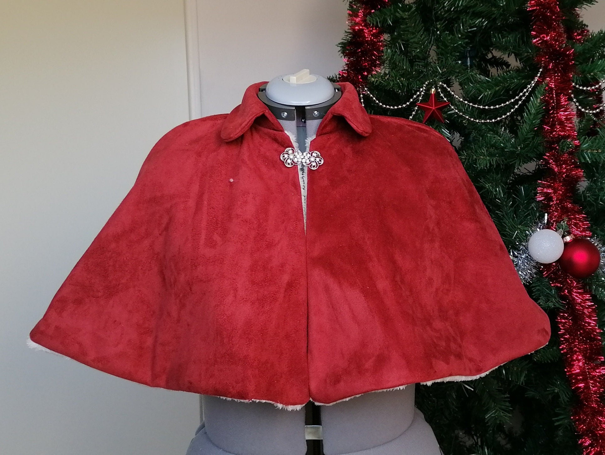 Sewing Pattern Pdf Cape With Collar Cape Has 3 Lengths Etsy