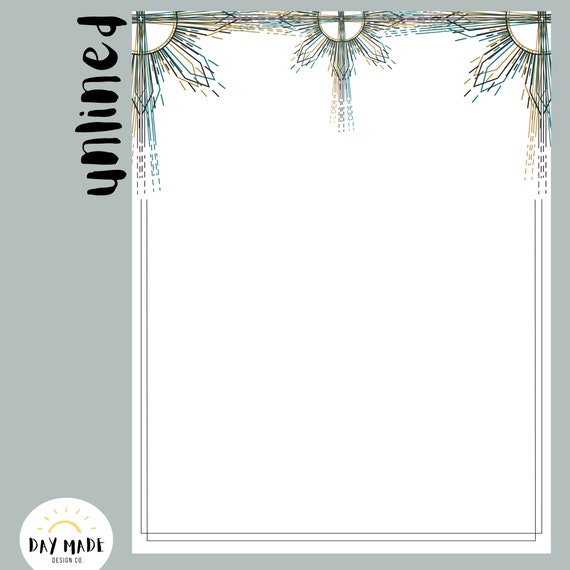 bold printable stationery instant download writing paper etsy