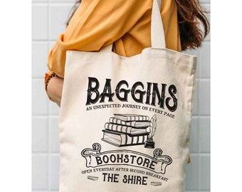 Baggins Bookstore Tote Bag