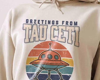 Greetings from TAU CETI, Project Hail Mary, astrophage, Book lover gift, rocky, ryland grace, bookish Comfort color shirt