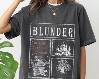 Inspired By One Dark Window Comfort Colors Shirt, Blunder Be Wary Be Clever Be Good, Licensed Shepherd King, Rachel Gillig Merch,  LICENSED