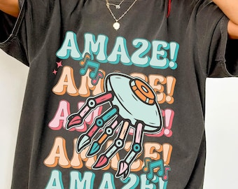 Vintage  AMAZE comfort color shirt, Project Hail Mary, bookish tee,  Rocky, Book lover gift