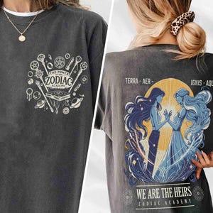 Comfort Colors Shirt Tori And Darcy, Zodiac Academy merch, Zodiac Academy shirt (Officially Licensed)
