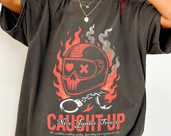Caught Up Tshirt Dark Romance Lights Out, Inspired by Navessa Allen, Bookish vintage tee, comfort color shirt