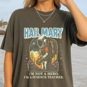 Vintage Project Hail Mary Book shirt, Inspired by Andy Weir Book Lovers Comfort Colors Tee