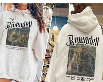Rivendell Hoodie, The Fellowship Shirt, The Shire Distressed, The Hobbits