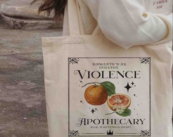 Xaden Riorson House Tote Bag, Iron Flame Tote Bag, Fourth Wing Tote Bag, Dragon Rider Bookish, Basgiath War College, Violet Sorrengail