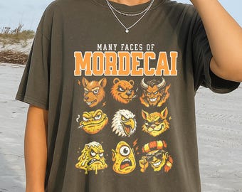 Dungeon Crawler Carl Comfort Colors T-Shirt, MANY FACES of MORDECAI, New Achievement Carl Shirt,  Desperado Club, Fantasy Book