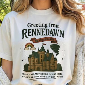 Assistant to the Villain Inspired, Book Lover Trystan, Evie, Romantasy Bookish shirt, Comfort Colors Tee