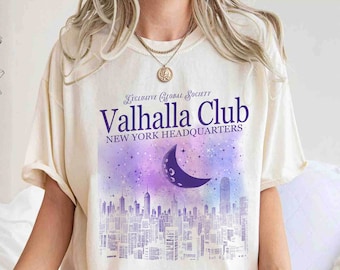 Valhalla club Comfort Colors shirt, Kings of Sin series by Ana Huang merch, Twisted series shirt, Romance Book Merch, Bookish Shirt.