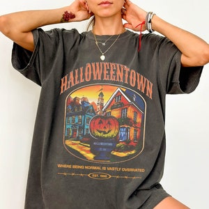 Halloweentown University T-Shirt For Women - Funny Fall Pumpkin Graphic Tee, Halloween Thanksgiving Gift - View #11
