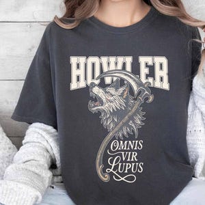 Howler Heavy Metal Vintage Comfort Colors shirt , Howler, Red Rising, Omnis Vir Lupus Hail Libertas Hail Reaper OFFICIALLY LICENSED