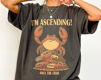 Dungeon Crawler Carl Merch, Raul le crabe, mon ascension ! Chemise Raul Comfort couleurs