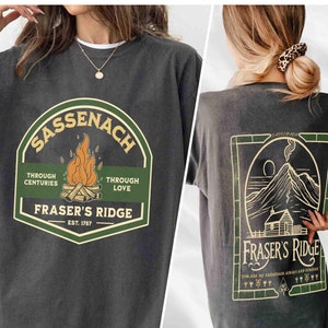 Sassenach Shirt, Best Fraser Ridge Clan Shirt, Outlander Book Series Shirt, Favorite Claire Shirt, Dinna Fash, Jamie Fraser Shirt