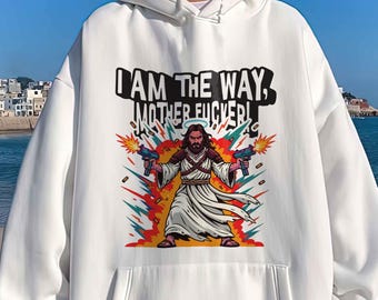 Dungeon Crawler Carl, I Am The Way, Uzi Jesus, Bookish Hoodie