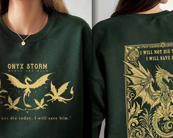 Fourth Wing Series Sweatshirt, Onyx Storm, Dragon Rider, Bookish shirt Gift For Book Lover, Fantasy book, Violet Sorrengail