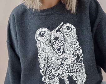 Samantha Sweatshirt - Book lover Gift, Dungeon Crawler Carl, Princess Donut Shirt, Mongo Sweatshirt, DCC