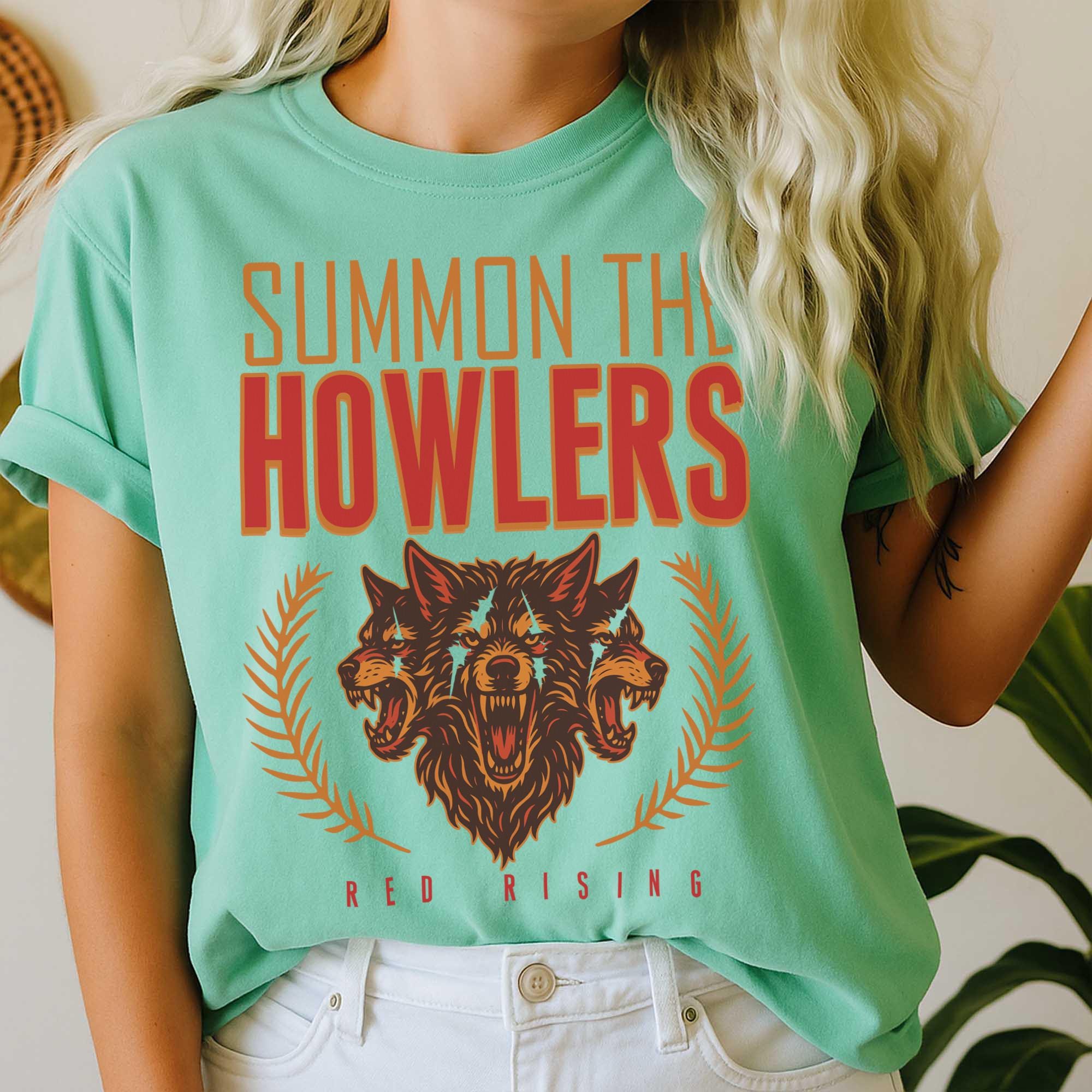 Red Rising Howlers Merch Summon the Howlers - Red Rising, Darrow, Sevro, Victra, Bookish T-shirt ...