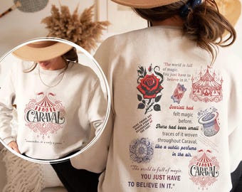 Caraval Series Sweatshirt, Remember It's Only Game Shirt, Legendary Shirt, Stephanie Garber,Finale Merch, Bookish Shirt, Romantic Book Lover
