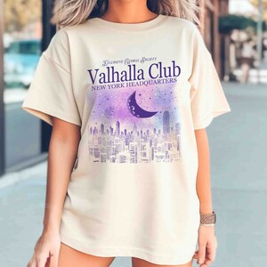 Valhalla club Comfort Colors shirt, Kings of Sin series by Ana Huang merch, Twisted series shirt, Romance Book Merch, Bookish Shirt. image 4