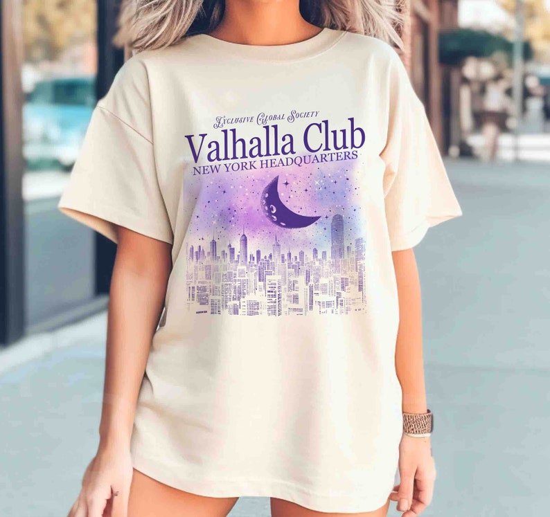 Valhalla club Comfort Colors shirt, Kings of Sin series by Ana Huang merch, Twisted series shirt, Romance Book Merch, Bookish Shirt. image 4