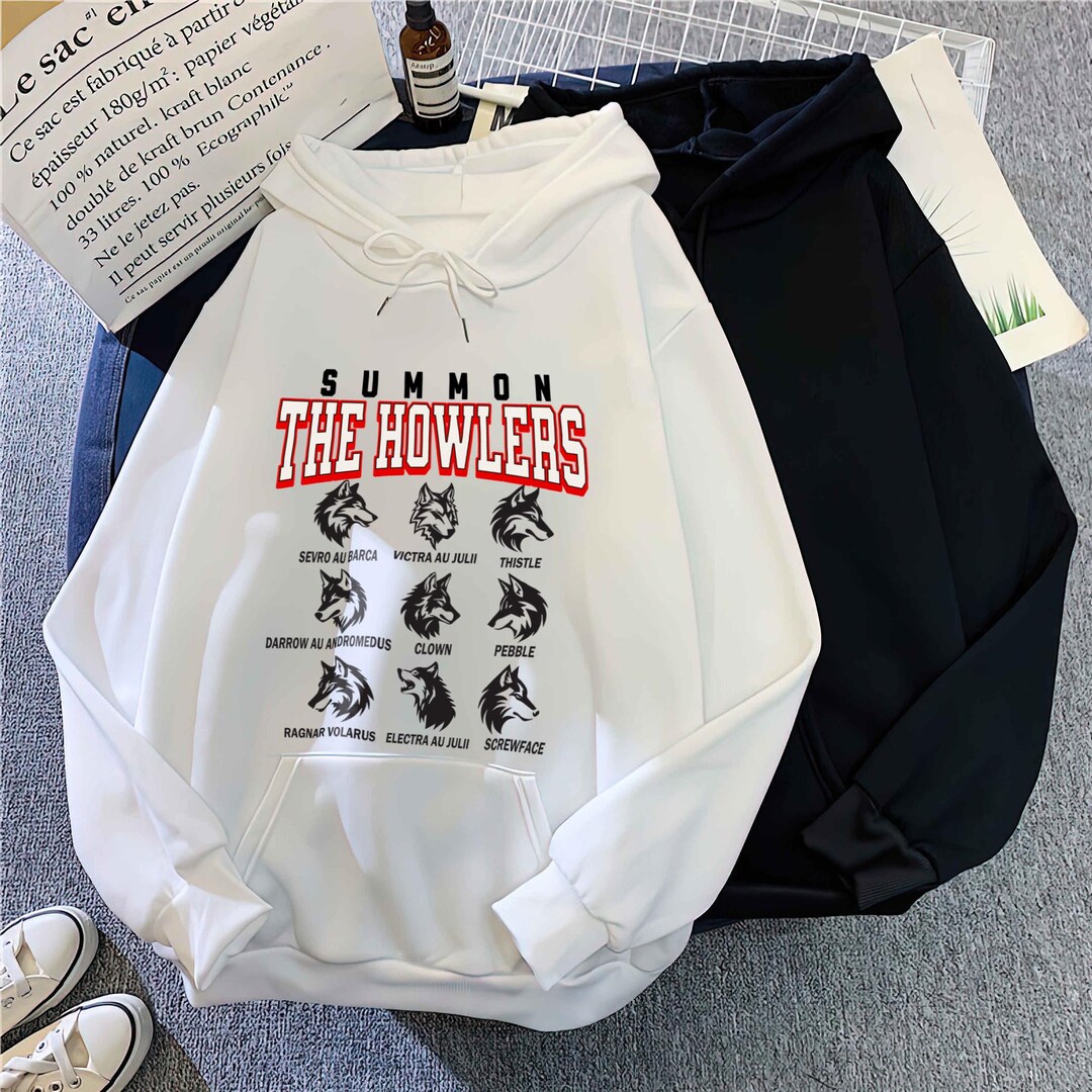 Red Rising Howlers Merch Red Rising Hoodie, Summon the Howlers Shirt, Darrow & Sevro - Etsy