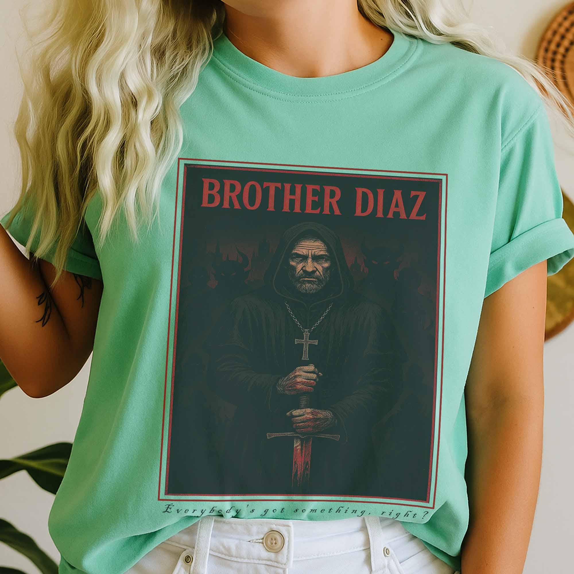 Brother Diaz the Devils Shirt, Inspired by Joe Abercrombie