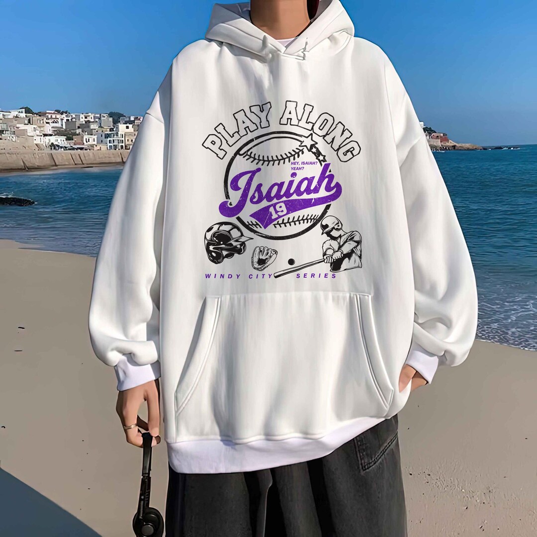 Play Along Windy City Series Book, Isaiah Rhodes 19 Hoodie, Baseball ...