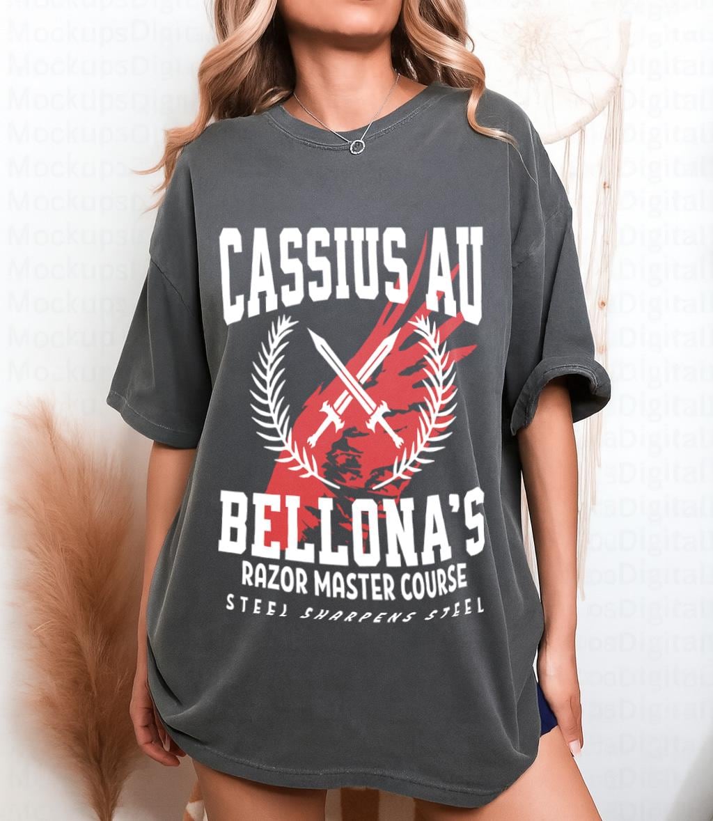 Cassius Razor Red Rising Merch, Cassius Razor Trainer, Howler T-shirt, Book Lover ...