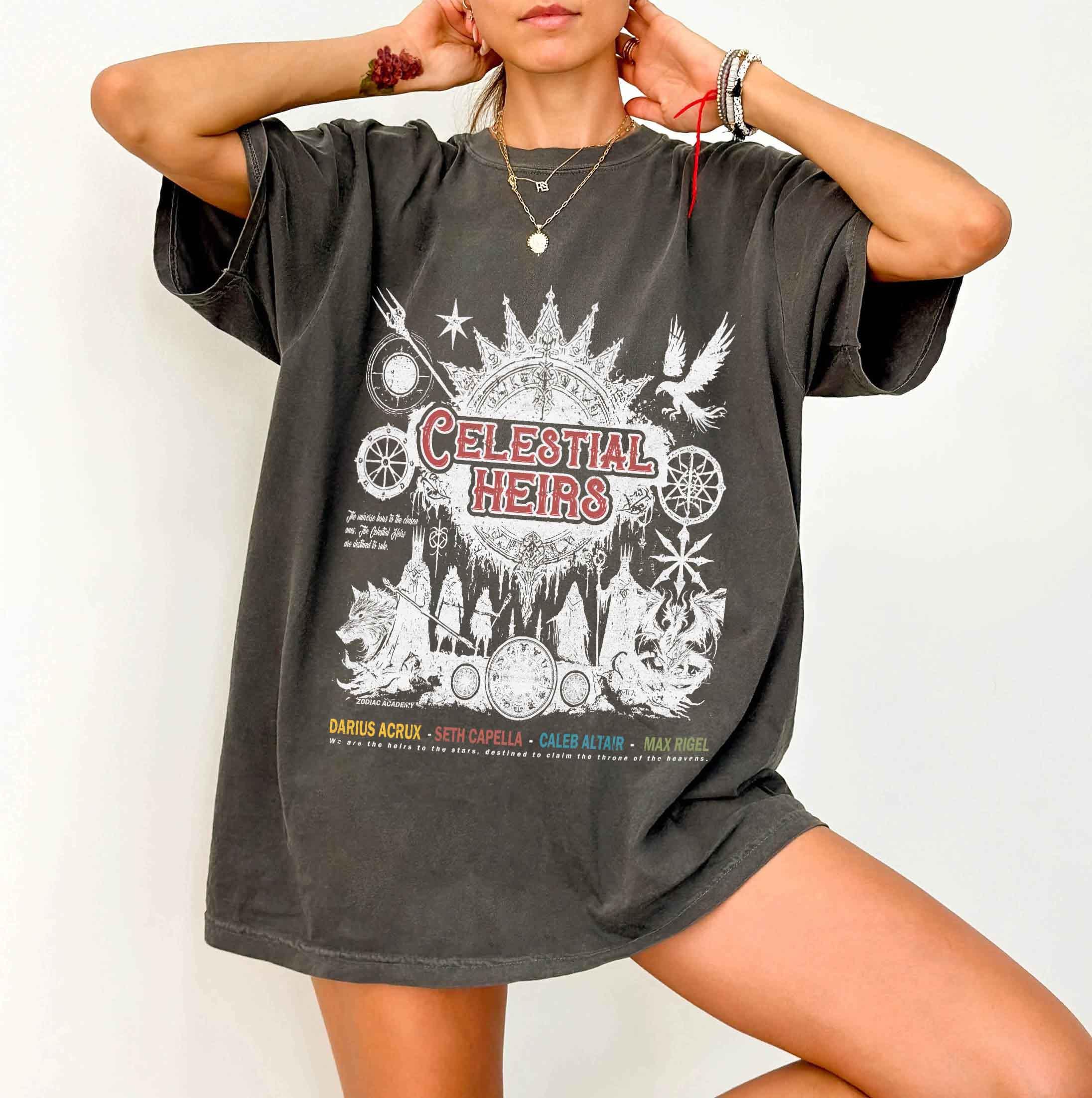 Celestial Heirs Comfort Colors Shirt, Darius Acrux Caleb Altair