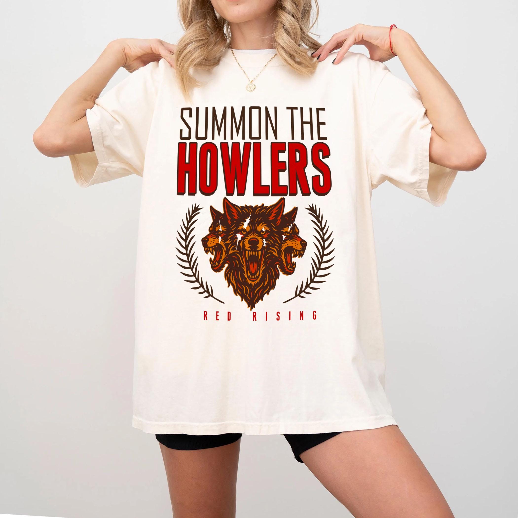 Red Rising Howlers Merch Summon the Howlers - Red Rising, Darrow, Sevro, Victra, Bookish T-shirt ...