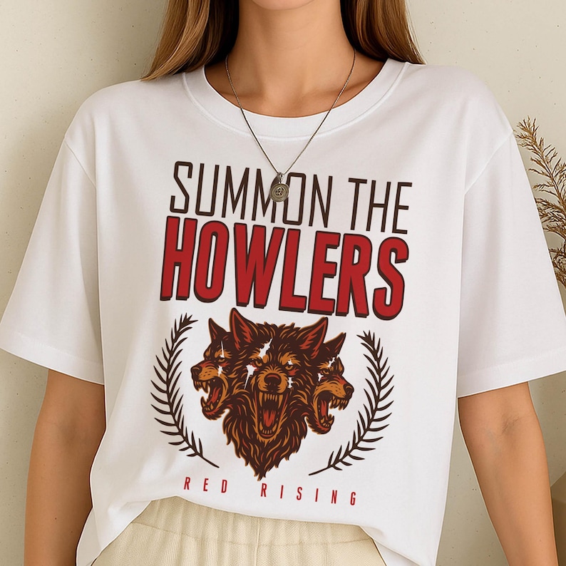Red Rising Howlers Merch Summon the Howlers - Red Rising, Darrow, Sevro, Victra, Bookish T-shirt ...
