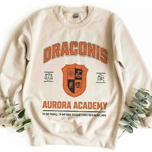 Ryder Draconis Aurora Academy sweatshirt, Zodiac Academy Solaria Shirt, Zodiac Academy Merch, Ruthless Boys, Officially Licensed