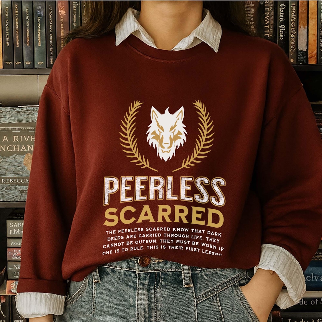 Red Rising Merch Pin Red Rising Merch, Peerless Scarred Shirt, Bookish Hoodie - Etsy